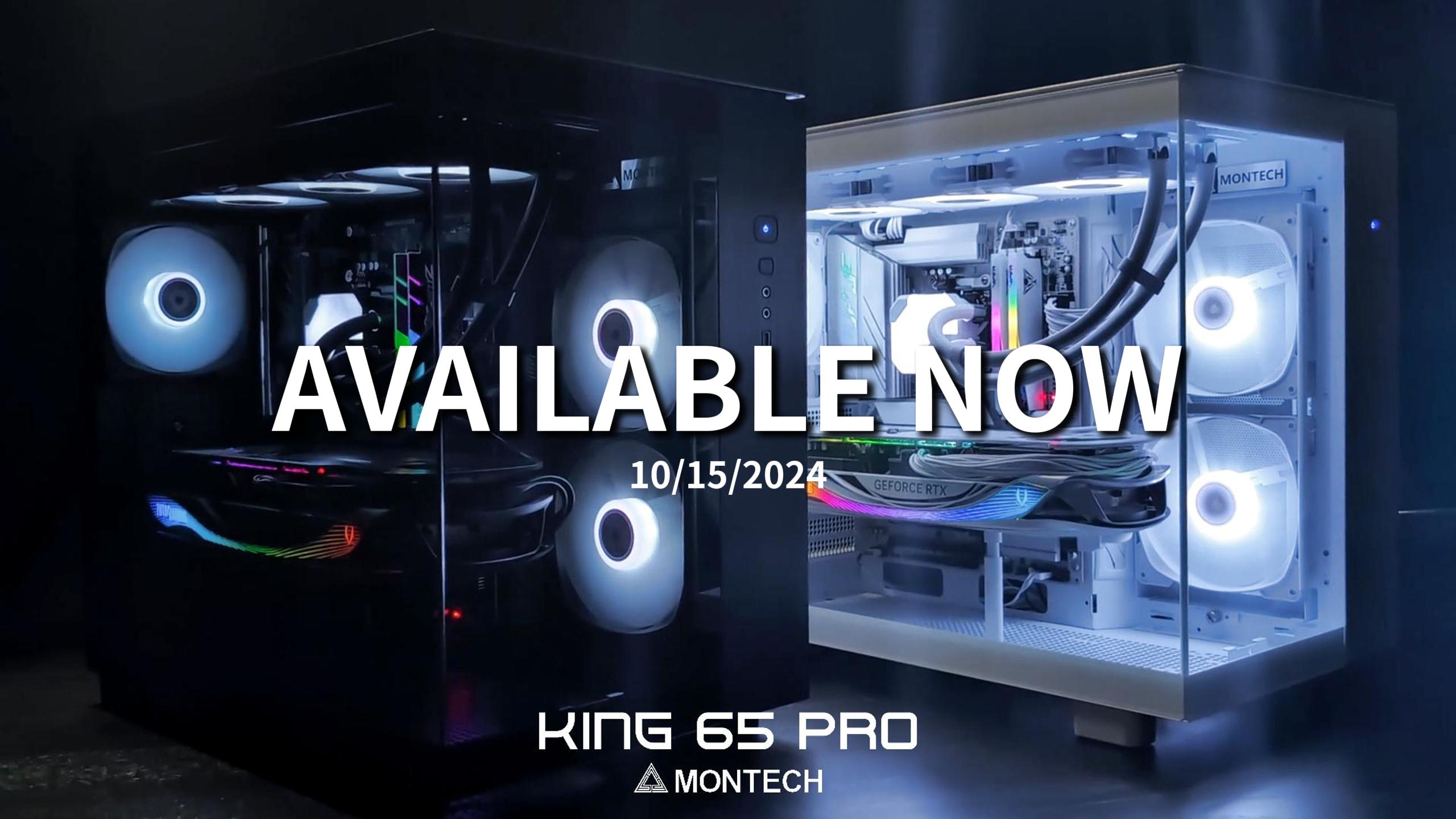 Amazon.com: MONTECH King 65 PRO ATX Mid Tower Gaming PC Case